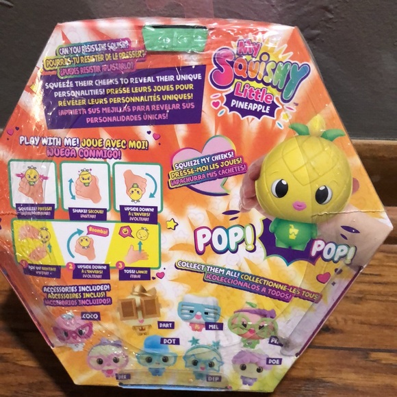 BRAND NEW SQUISHY LITTLE DUMPLINGS IS A PINEAPPLE! NWT! SMOKE FREE HOME! - Picture 7 of 10